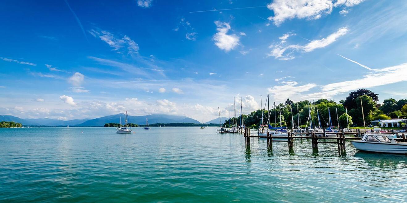 Uniqe I 95Qm I Bergblick I Garten I Bbq I Seenah Prien am Chiemsee Exterior photo